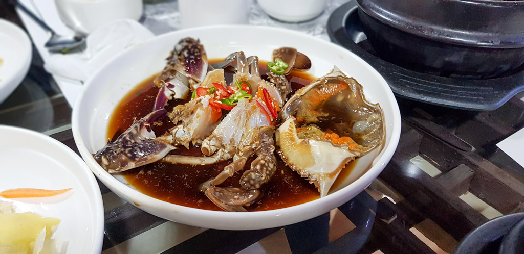 Korean Food: Raw Marinated Crab