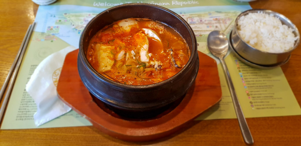 Korean Food: Sundubu-jjigae