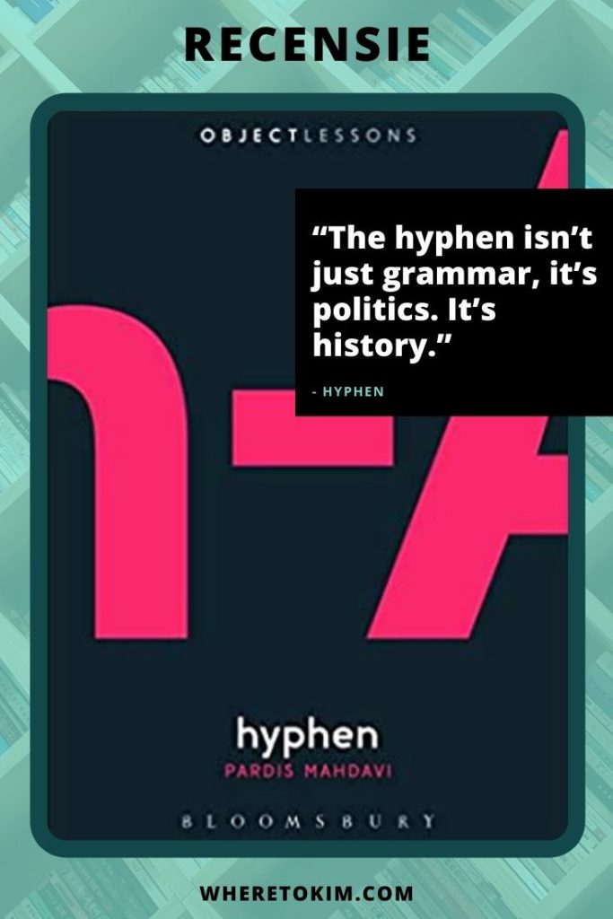 Recensie: Hyphen van Pardis Mahdavi