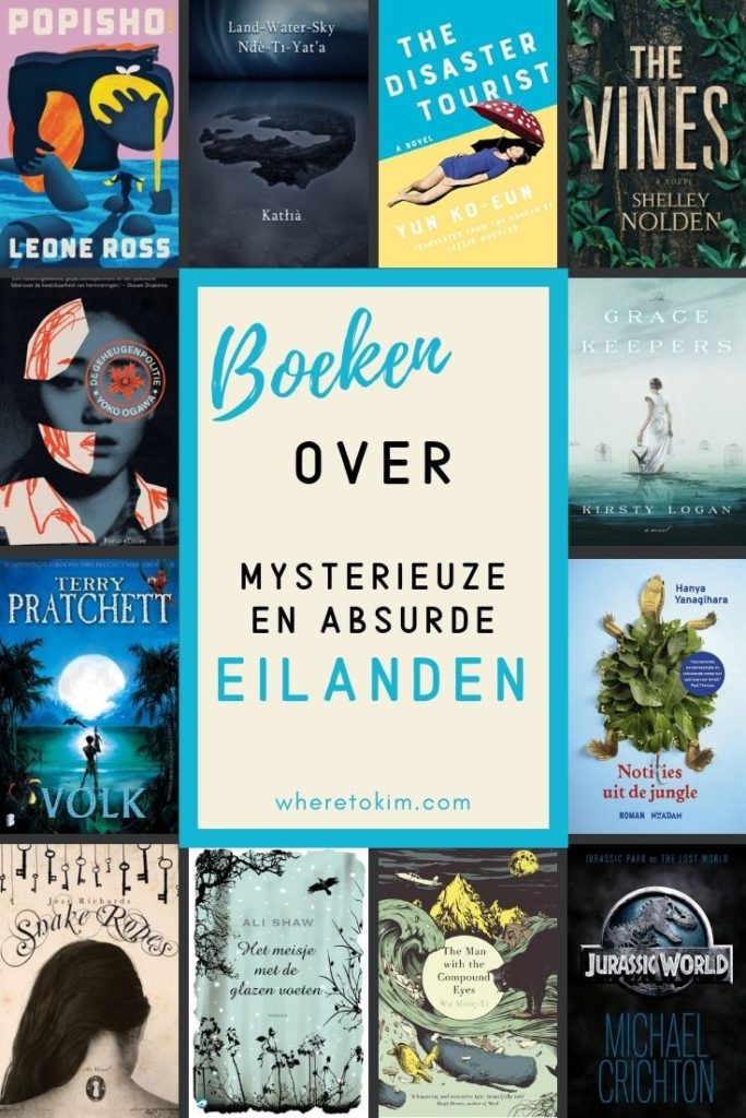 Boeken over mysterieuze en absurde eilanden