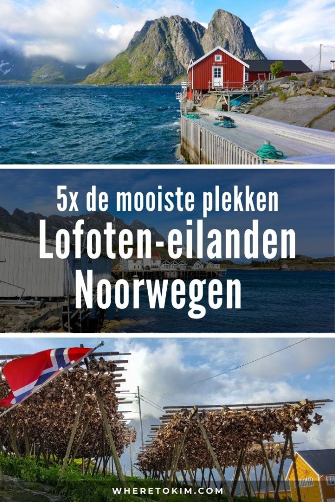 Lofoten-eilanden in Noorwegen