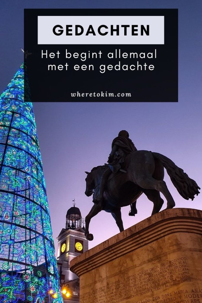 Gedachten: het begint allemaal met een gedachte