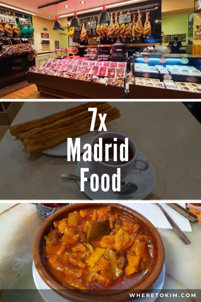 Food to try in Madrid, Spain