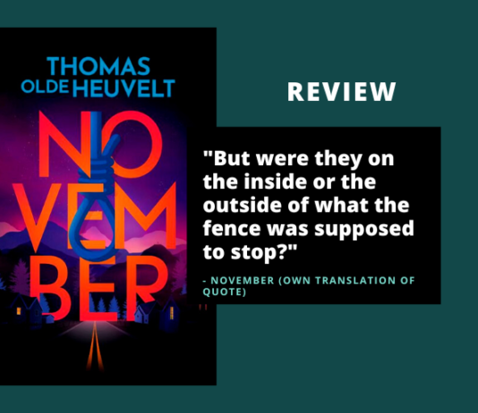 Review: November by Thomas Olde Heuvelt