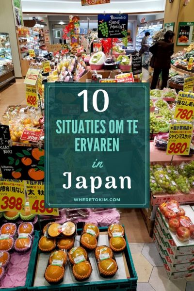 10 situaties om te ervaren in Japan