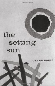 Japanese book - Osamu Dazai - The Setting Sun