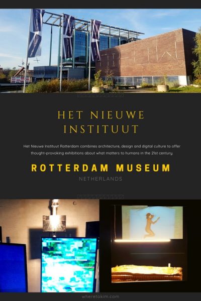 Het Nieuwe Instituut Rotterdam, museum in the Netherlands